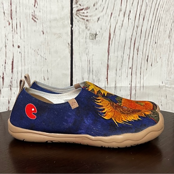 UIN Toledo Sunflower Print Slip-On Unisex Shoes super light and comfortable 7.5 - Picture 6 of 16